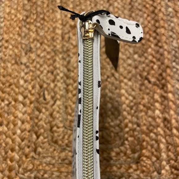 Mollie Jacob - NWT black & white speckled make up bag - Picture 3 of 3